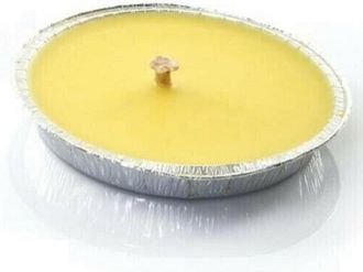 Trade Shop Trade Shop - Set 12 Pezzi Candela Fiaccola Citronella Ciotola In Alluminio Anti Zanzare 16 Cm