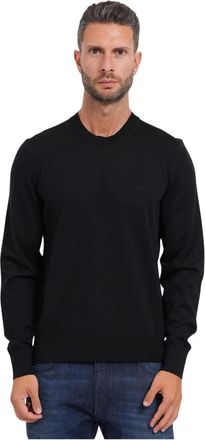 HUGO BOSS Uomo, Maglie, Nero, S, new