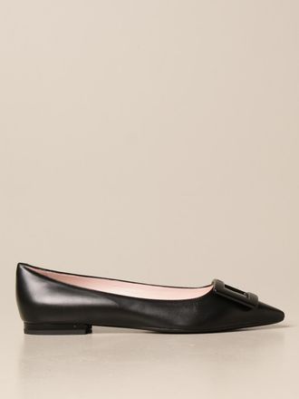 Roger Vivier Ballerina Gommettine in pelle