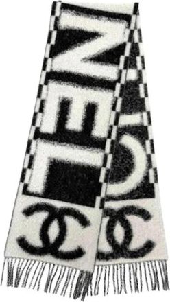 Chanel Pre-owned Stole - Dames - Vintage Accessoires - Zwart - ONE Size - Leer - Vintage