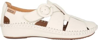 Pikolinos Off White Damesandaal - Dames - Sandalen - Beige - 35 EU - Leer - Schoenen