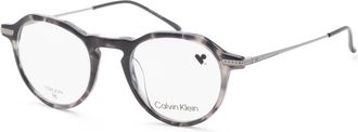 Calvin Klein Mens 48 mm Grey Opticals