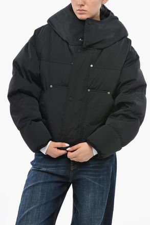 Dsquared2 Quilted Puffer Jacket With Maxi Pockets Dsquared2