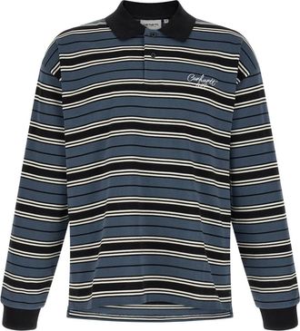 Carhartt Work in Progress Polo Shirts - Heren - Polos - Blauw - L - Tops