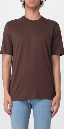 Zanone T-shirt in cotone e seta basic