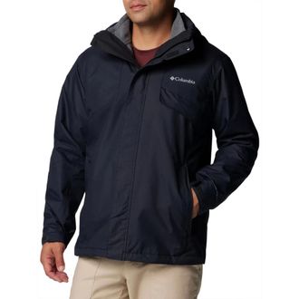 Columbia Jassen, Heren, Zwart, XL, Outdoor Fleece Interchange Jas Zwart