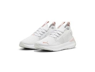 Puma Softride Symmetry Fuzion Running Shoes Womens Shoes Feather Gray/Mauve Mist/Rose Gold : 10.5 B - Medium, Synthetic/Textile