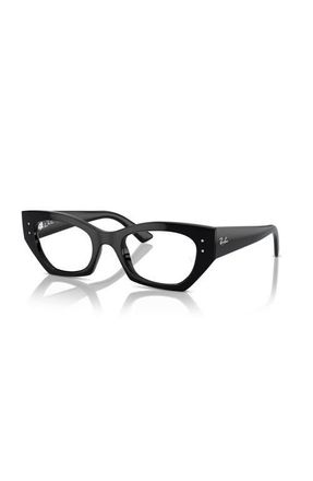 Ray-Ban 52mm Irregular optical glasses in Black at Nordstrom