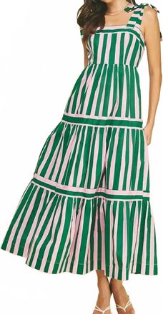 Pinch Design Watermelon Maxi Dress In Multicolor