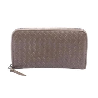 Bottega Veneta Pre-owned Wallets, female, Gray, Size: ONE SIZE Pre-owned Vintage Long Wallet (bi-fold)