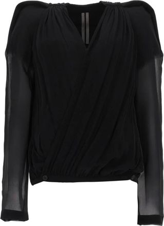 Rick Owens Donna, Camicette, Nero, M, new