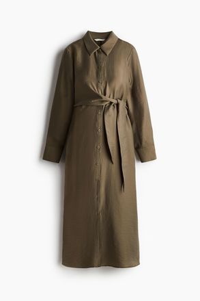 H&M MAMA Before & After Blusenkleid - Green