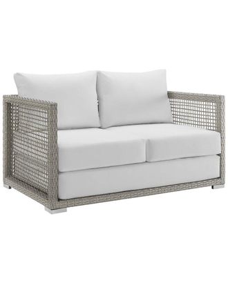 ModWay Aura Outdoor Patio Wicker Loveseat