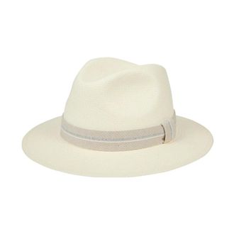 Eleventy Hats, male, Beige, Size: M Cappello Nastro