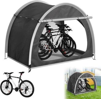 OEM Tienda De Campa&ntilde;a Impermeable Para Bicicletas, 210x150x165 Cm, Almacenamiento Exterior Resistente A La Intemperie