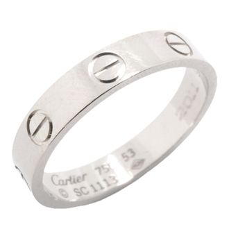 Cartier White Gold (18K) Band Ring (Pre-Owned)