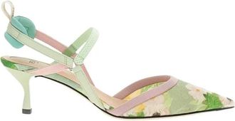 Fendi Pumps, female, Multicolor, Size: 8 1/2 US Colibr&igrave; Lite Slingback Pump