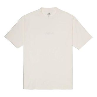 Converse Jack Purcell Washed Retro Loose Knit Short Sleeve Couple Style Creamy White 10022515-A01