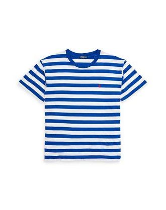 Ralph Lauren STRIPED COTTON JERSEY CREWNECK TEE