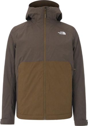 The North Face Brown Color Block Hood Jacket