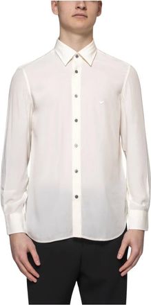 Emporio Armani Hombre, Camisas, Blanco, Talla: S