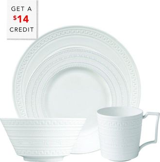 Wedgwood Intaglio 4Pc Place Setting