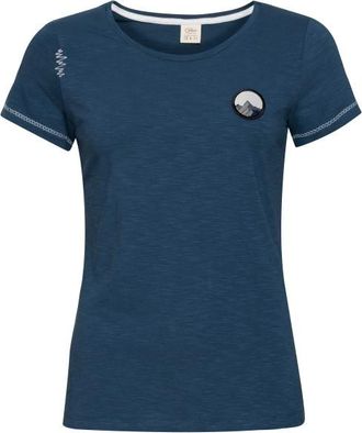Chillaz Gandia Mountain Patch T-Shirt f&uuml;r Damen | blau