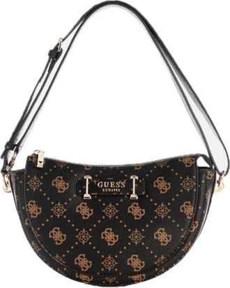 Guess Silia Convertible Schoudertas - Dames - Schoudertassen - Bruin - ONE Size - Tassen
