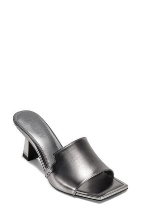 DKNY Kailyn Mule Sandal in Nickel at Nordstrom, Size 9.5