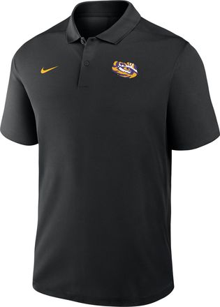Nike LSU Victory Nike Mens Dri-FIT College Polo in Black | 035800ALSN-R0T