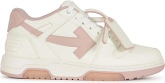Off-white Out Of Office OOO Low-Top Sneakers - Dames - Sneakers - Wit - 40 EU - Leer - Schoenen