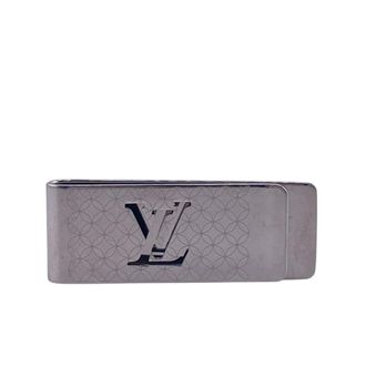 Louis Vuitton Silver Stainless Steel Money Clip (Pre-Owned)