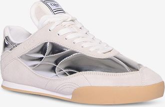 Chlo&eacute; Leder- und Wildledersneakers in Spiegeloptik Chlo&eacute; Kick