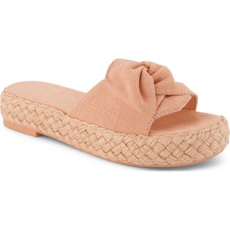 Toms Abby Plaftorm Slide Sandal in Medium Pink at Nordstrom, Size 7.5