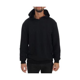 Daniele Alessandrini Hoodies & sweatvesten, Heren, Zwart, M, Katoen, Hoodies