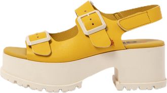 Art Womens 1821 Manchester Sandal, Nappa Yellow, 8 UK