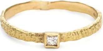 Elhanati 18kt yellow gold diamond ring - Oro