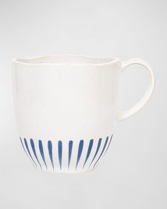 Juliska Sitio Stripe Delft Blue Mug