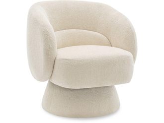 Habitat et Jardin Sill&oacute;n Giratorio franklin De Rizo - 74 X 75 X 75 Cm - Beige