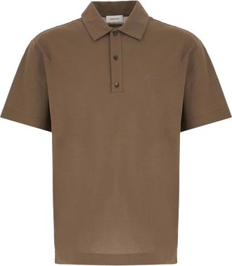 Ferragamo Heren, Tops, Bruin, Maat: XL Katoen