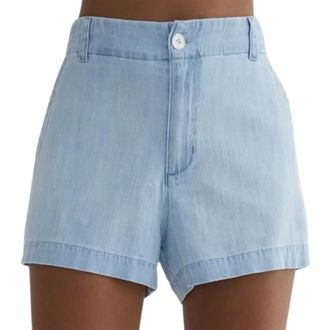 Bella Dahl Womens Elle Playa Trouser Short In Coastal Capri Wash