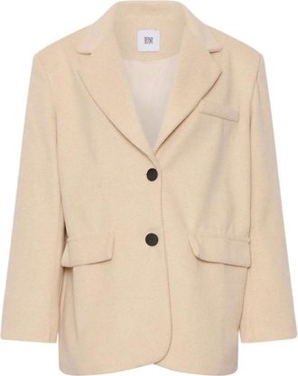 Tiffany & Co. 81223 Blazer Sildeben - Dames - Blazers - Beige - ONE Size - Jassen