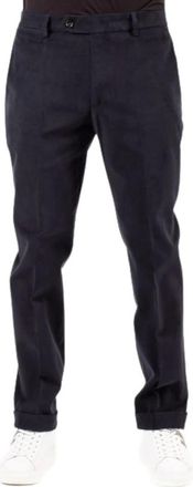 Berwich Suit Broeken - Heren - Nette broeken - Blauw - L - Broeken