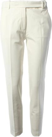 Pinko Slim-fit broek - Dames - Slim Fit Broeken - Wit - M - Broeken