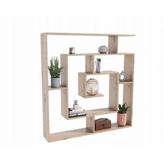 OEM Libreria Leonidas, Rovere Artigianale, Da Appoggio O Sospesa, Soggiorno, Ufficio