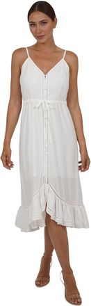 Love Token Denise Midi Dress In White