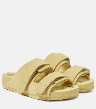 Birkenstock x Tekla Uji suede slides