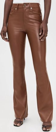 Veronica Beard Beverly High Rise Skinny Flare Jeans In Mahogany