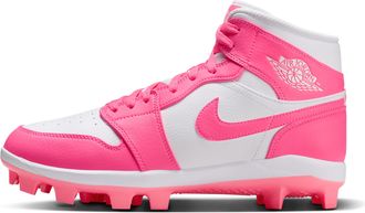 Nike Jordan Mens Jordan 1 Retro MCS Baseball Cleats in White | AV5354-103