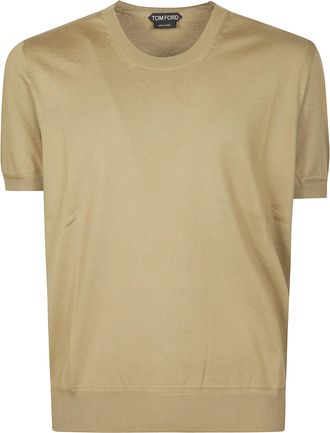 Tom Ford Short Sleeve Cotton Sweater